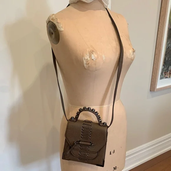 Mackage Tobacco crossbody Bag with Unique Detailing - Picture 4 of 4